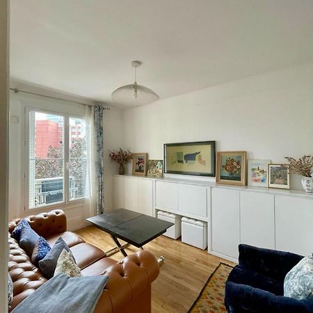 Air Conditioning - Metro 14 - Charming Traditional Style And Modern Access 10 Mn Away From Center Of Paris Clichy Luaran gambar