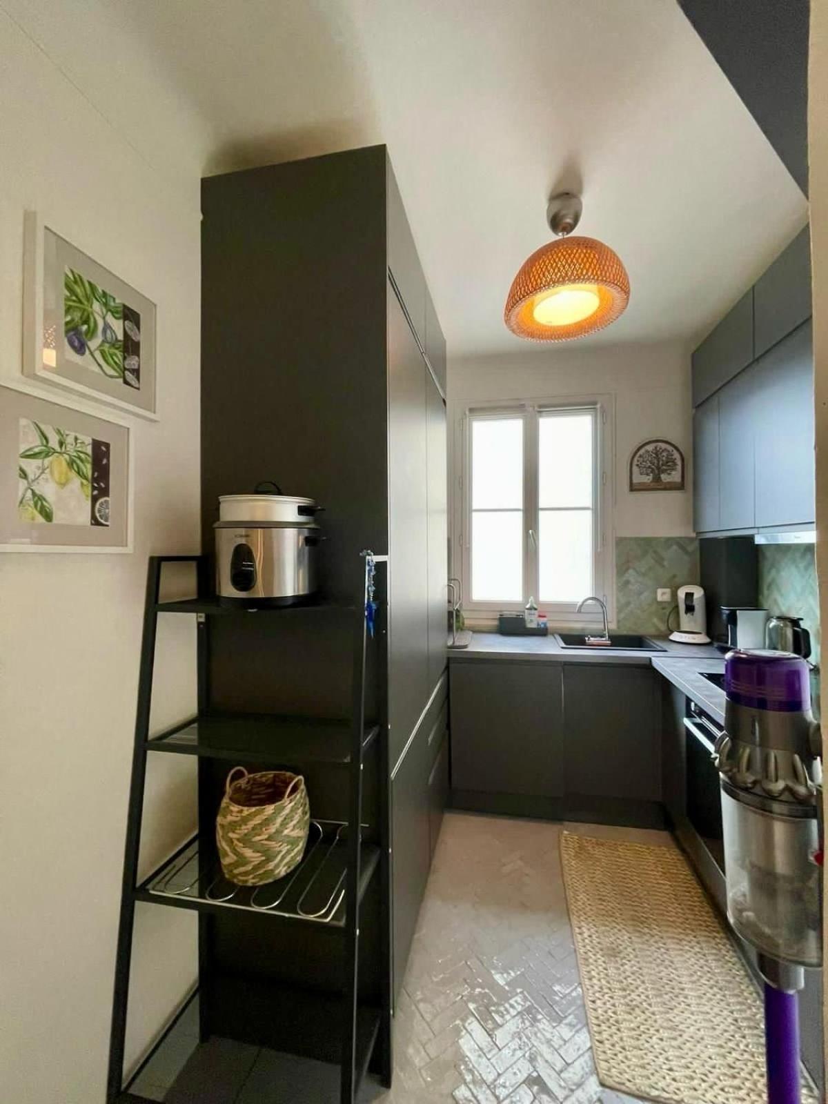 Air Conditioning - Metro 14 - Charming Traditional Style And Modern Access 10 Mn Away From Center Of Paris Clichy Luaran gambar