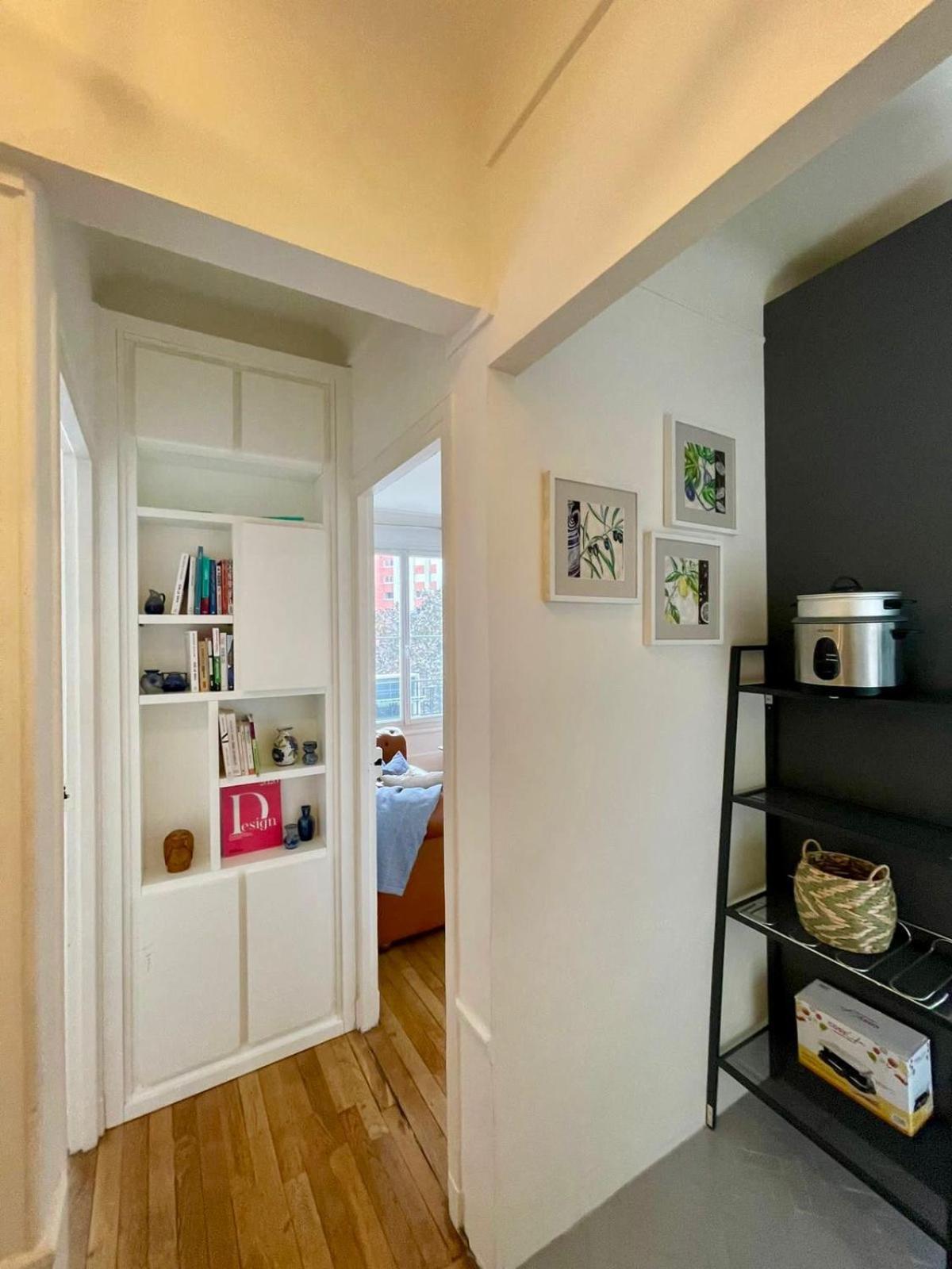 Air Conditioning - Metro 14 - Charming Traditional Style And Modern Access 10 Mn Away From Center Of Paris Clichy Luaran gambar