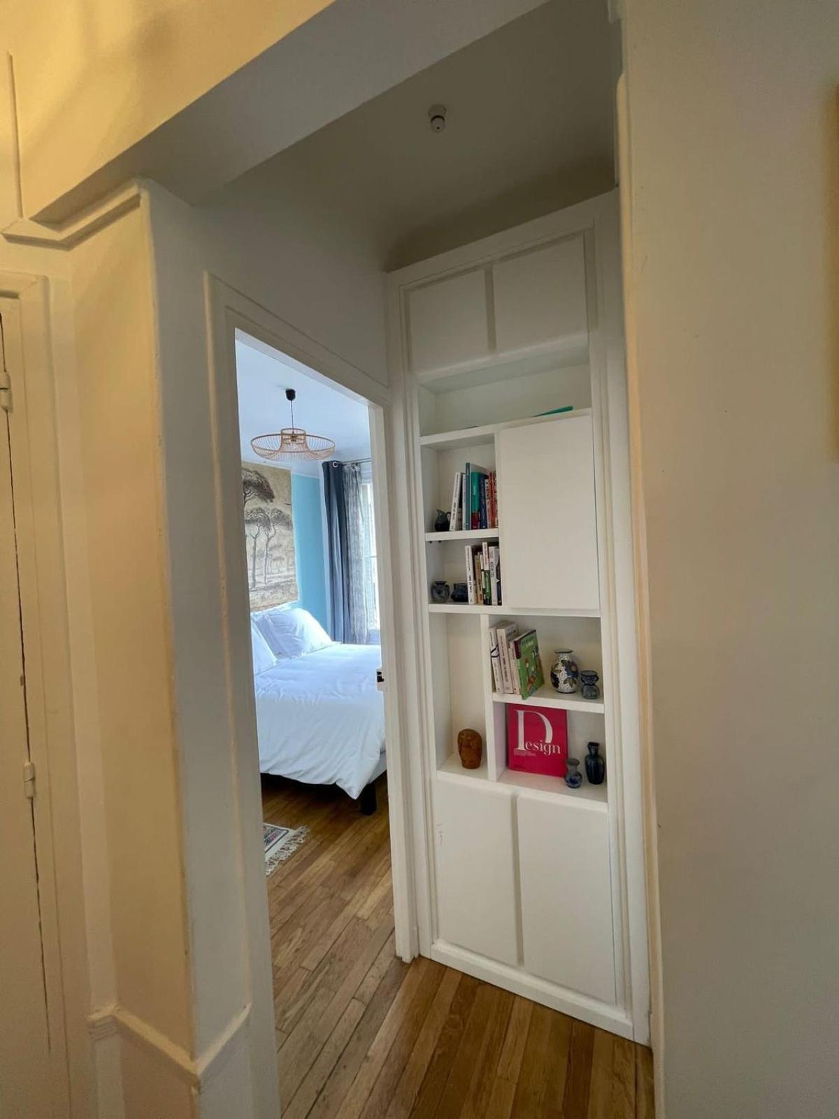 Air Conditioning - Metro 14 - Charming Traditional Style And Modern Access 10 Mn Away From Center Of Paris Clichy Luaran gambar